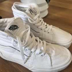 Vans US Men’s 7.5  US Women's 9.0 Canvas Sk8-Hi Stacked Casual Shoes 