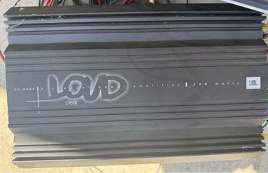 •••JBL 4 CHANNEL 200WATT AMP•••