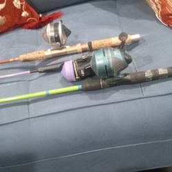 Fishing Poles, Reels, Rods, And Other Gear