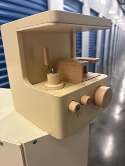 Wooden Toy Coffee Maker — $20