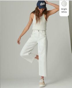 Lucky Legend high rise wide leg jean