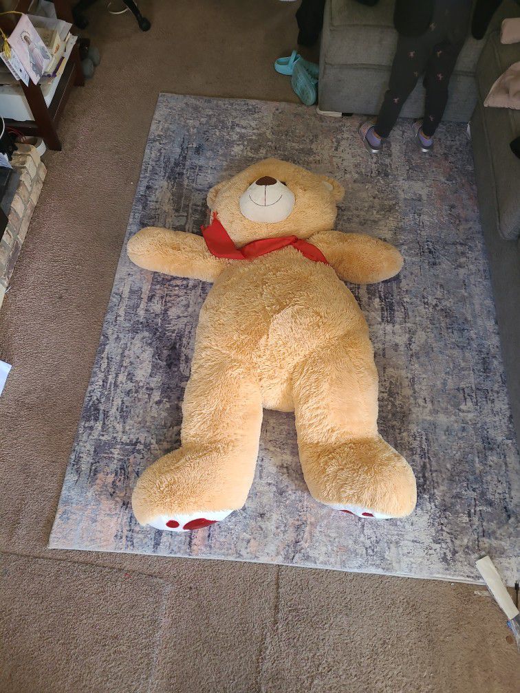 5 Ft Tall Teddy Bear Plush