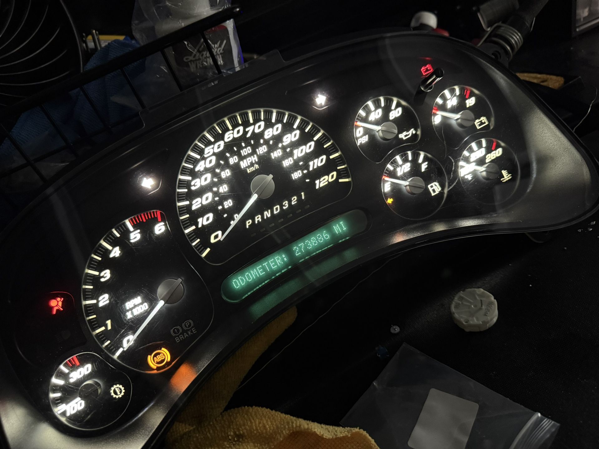 Custom Speedometer/ GM Gauge Cluster 2003 And Up Models