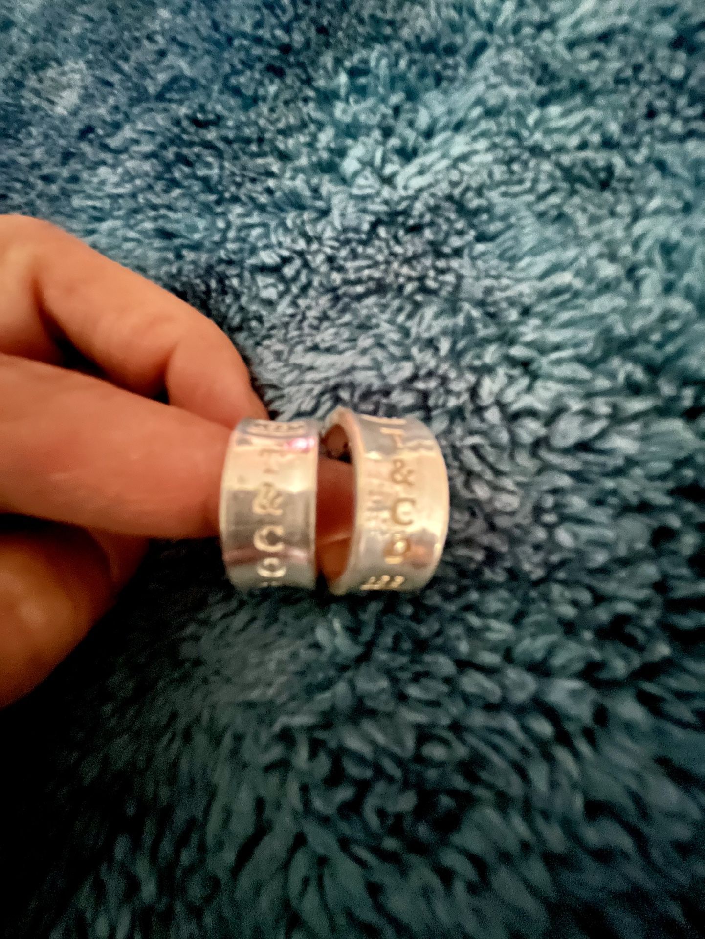 Tiffany & Co Earrings.(contact info removed)  1837 Tiffany & Co 