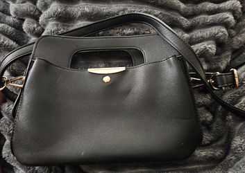 Classic Black Women's Crossbody Handbag