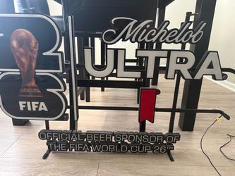 Michelob Ultra FIFA World Cup 26 Display Sign
