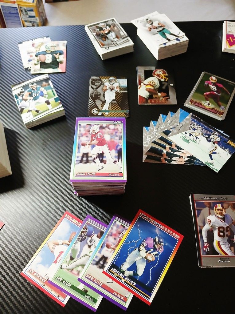 Baseball And Football Cards