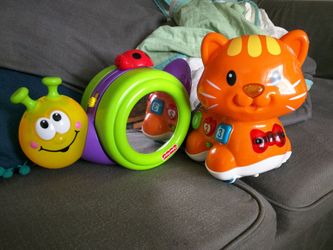 2 battery operated baby toddler toys