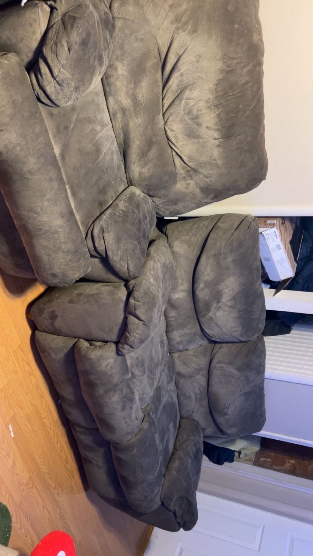 Sofa And Recliner Set (Free Delivery)