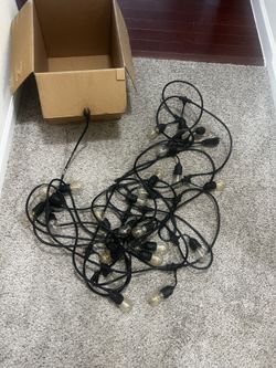 Outdoor lights from Costco