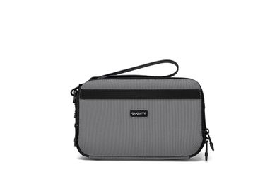 Stylish ballistic Nylon and genuine leather handbag, practical and refined design handbag, well-organized design features plenty of pockets securely h