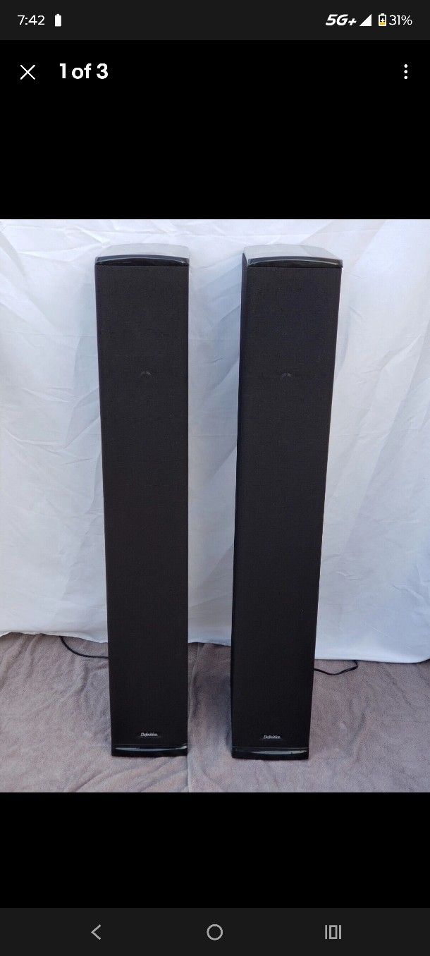 Definitive Technologies Home Theater System