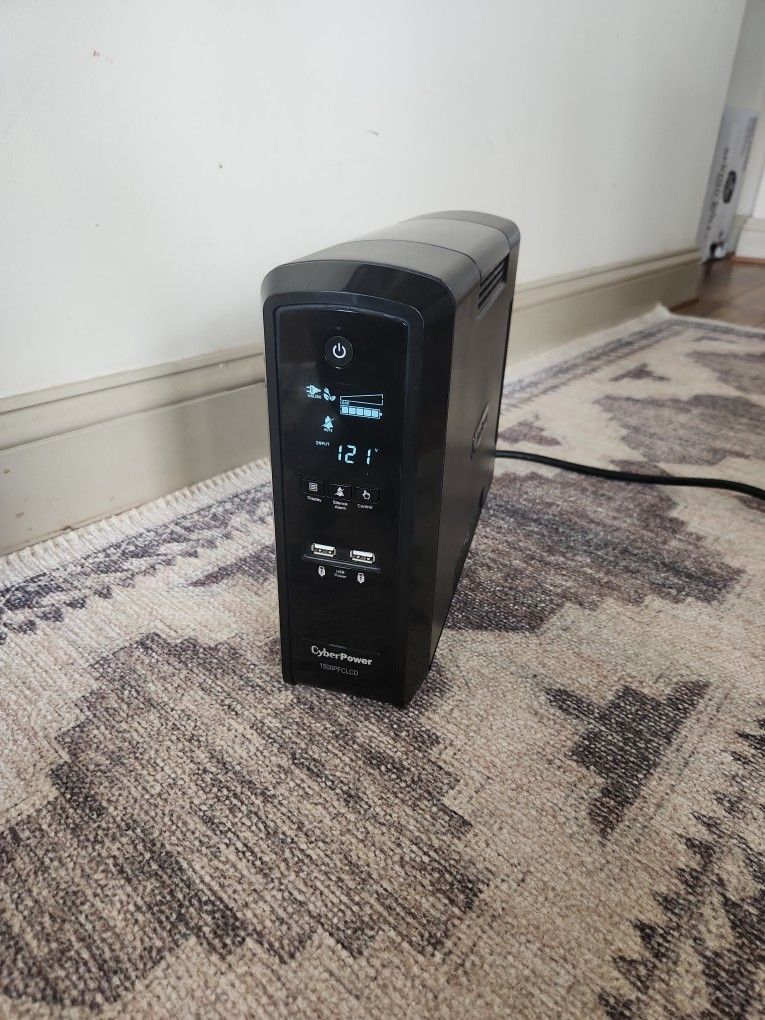 CyberPower CP1500PFCLCDTAA PFC Sinewave UPS