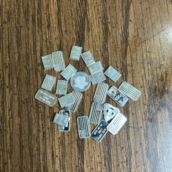 LOT OF 24 - 1 GRAM SILVER PIECES! 🔥