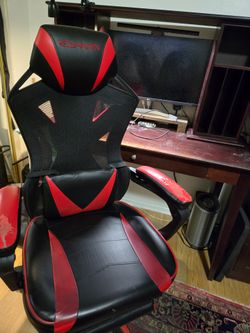 Home office desk and chair