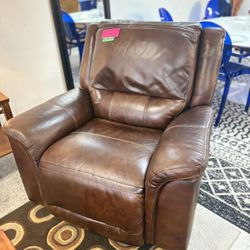 Ashley Furniture Power Leather Rocker Recliner 