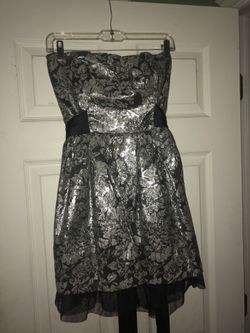 Sparkly short prom dress