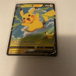 Pokémon Celebration Promo Pikachu V Swsh143
