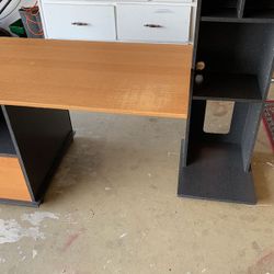 Sturdy Wooden Desk - pick up today