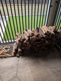 Dry fire wood