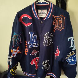 Baseball Jacket Real Patches 
