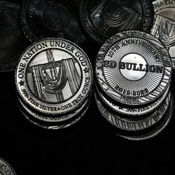 1 Oz .999 Silver Rounds SD Bullion