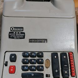 Antique Original Odhner Calculator