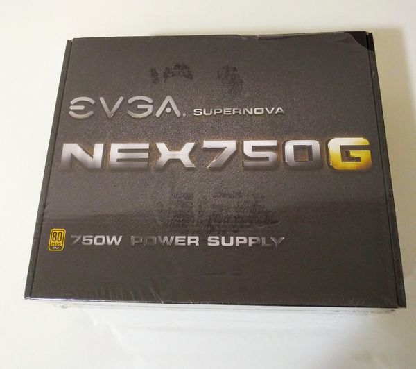 EVGA Supernova NEX 750G 80 Plus Gold Power Supply Unit for ...