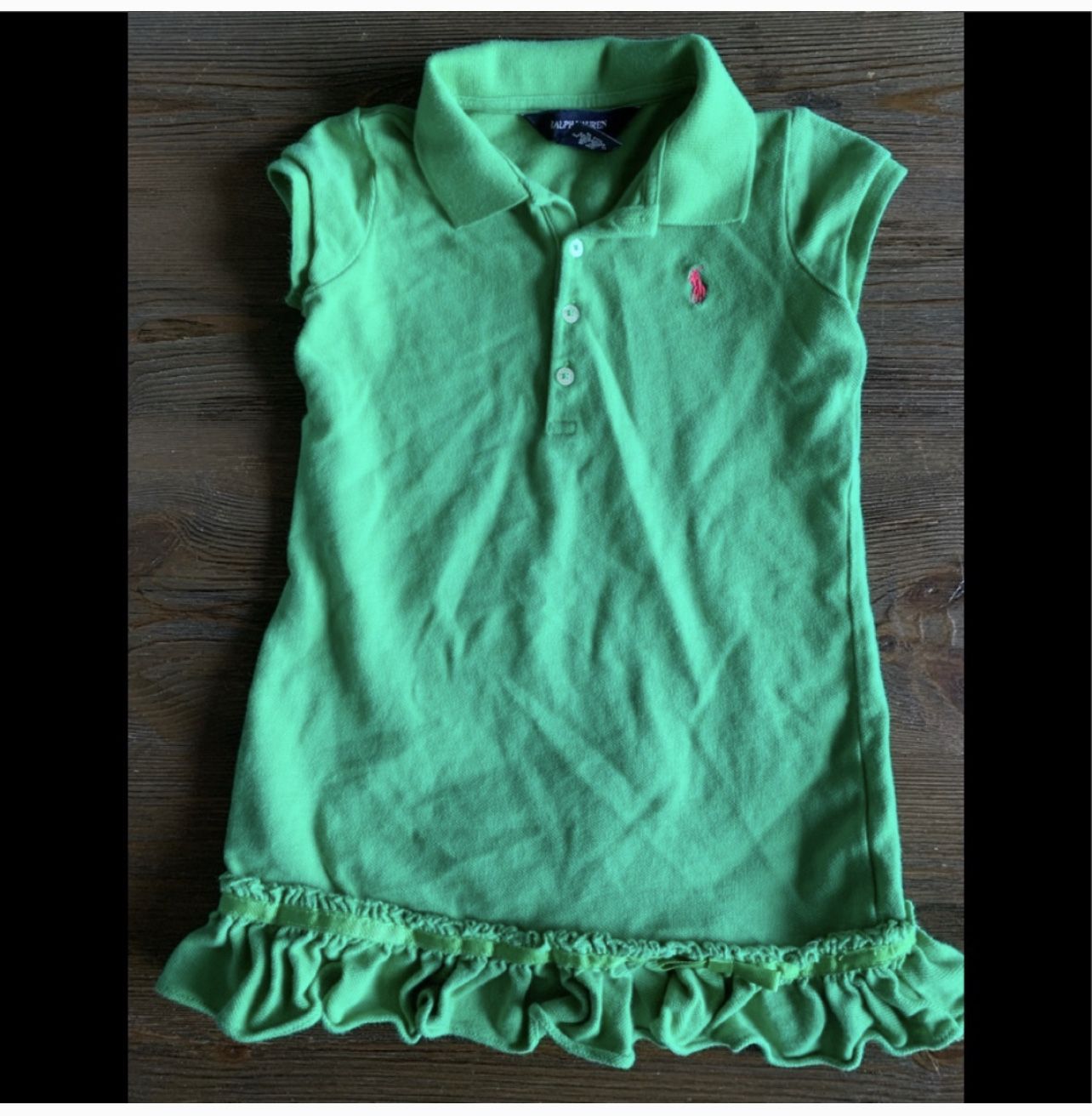 Girls Dress 4T Ralph Lauren Polo Kelly Green Kids Clothing