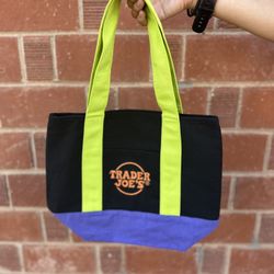 Trader Joes Canvas Mini Tote 