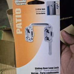Sliding Door Loop Lock 2 - 1/8".