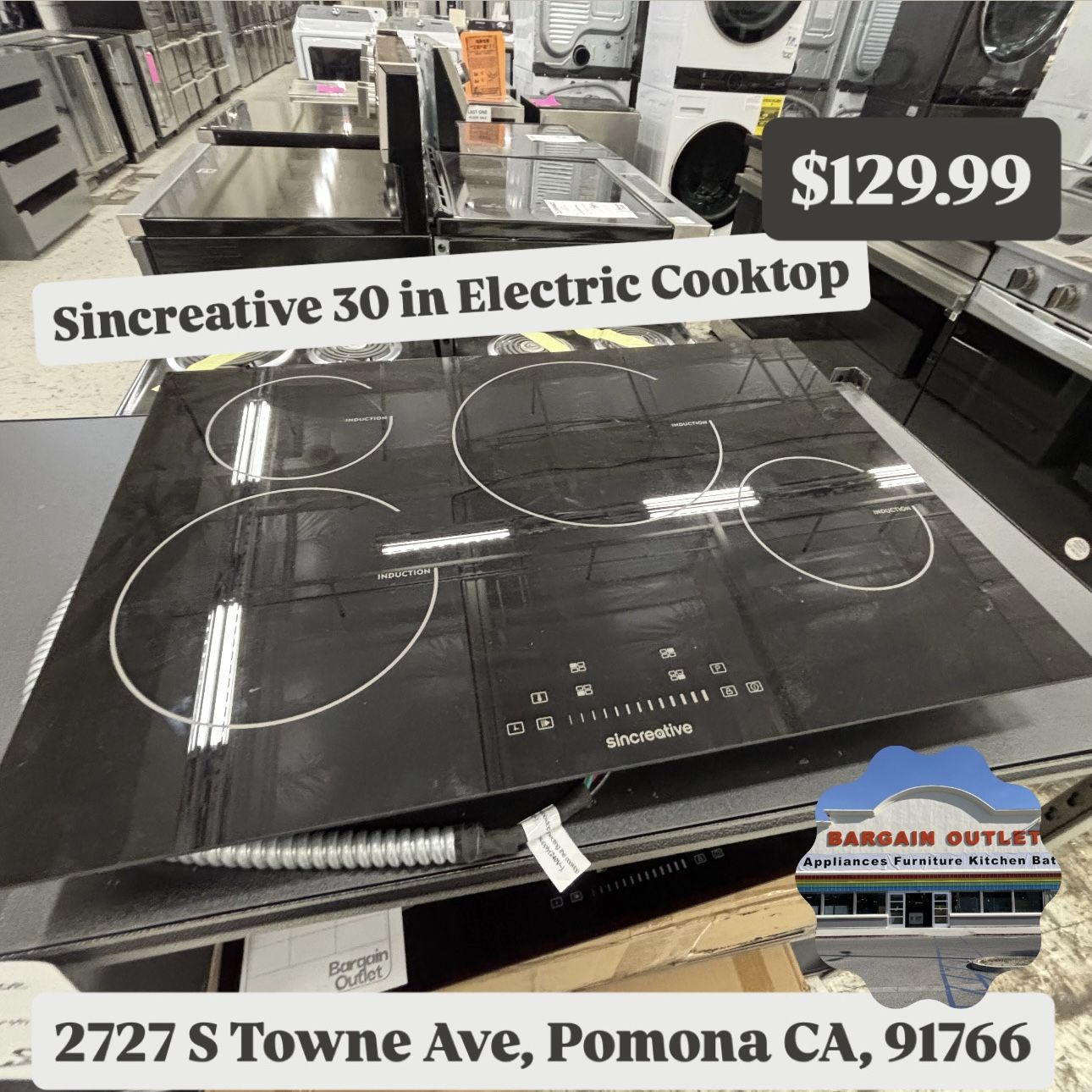 Sincreative 30 In Electric Cooktop