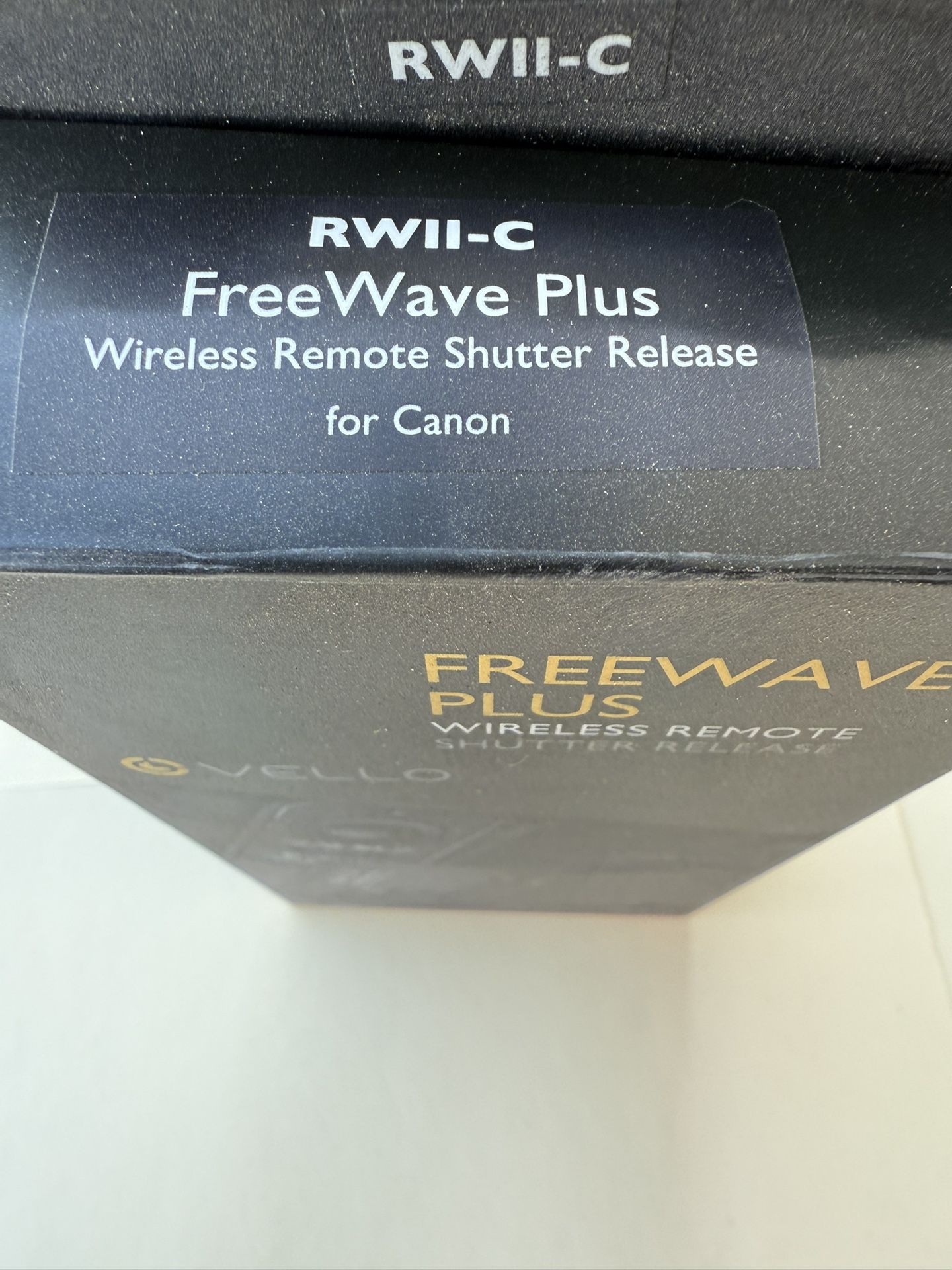 Free wave plus wireless remote shutter release for canon