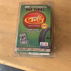 Tire Liner For Fat Tire Bicycle, Mr Tuffy, 3.1-4” Wide