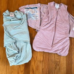 2 Pack Halo SuperSoft Bamboo Swaddle TOG 2.0