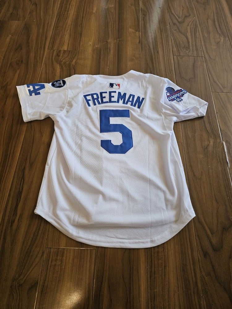 Dodgers Youth Freeman White Jerseys $60ea Firm S M L Xl
