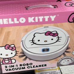 Hello Kitty 3 In  One Robo Vacuum Cleaner New Inbox