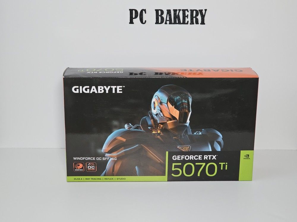 GIGABYTE NVIDIA GeForce RTX 5070 Ti WINDFORCE OC SFF 16GB GDDR7