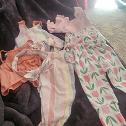 Newborn  To 3 Month Baby Girl Clothes