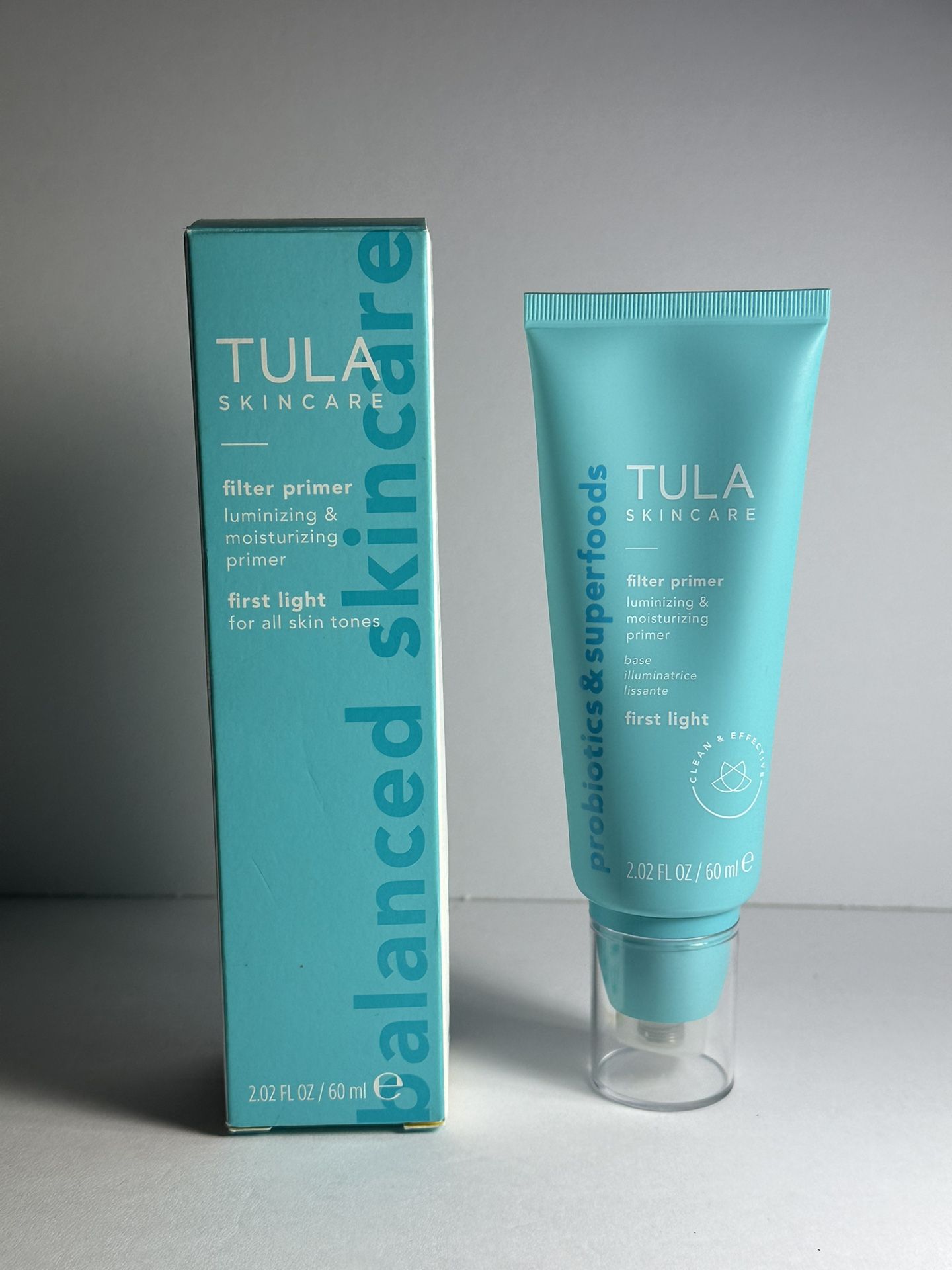 TULA Skincare Filter Primer Blurring & Moisturizing 2.02 FL OZ **NEW