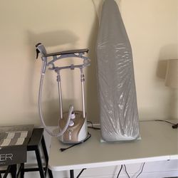 Fabric, Steamer And Iron Board