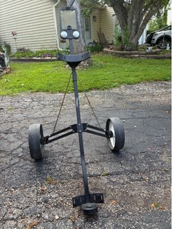 Perfect golf two wheel push cart