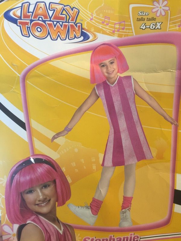 Stephanie - Lazy Town, Halloween Costume 4-6T