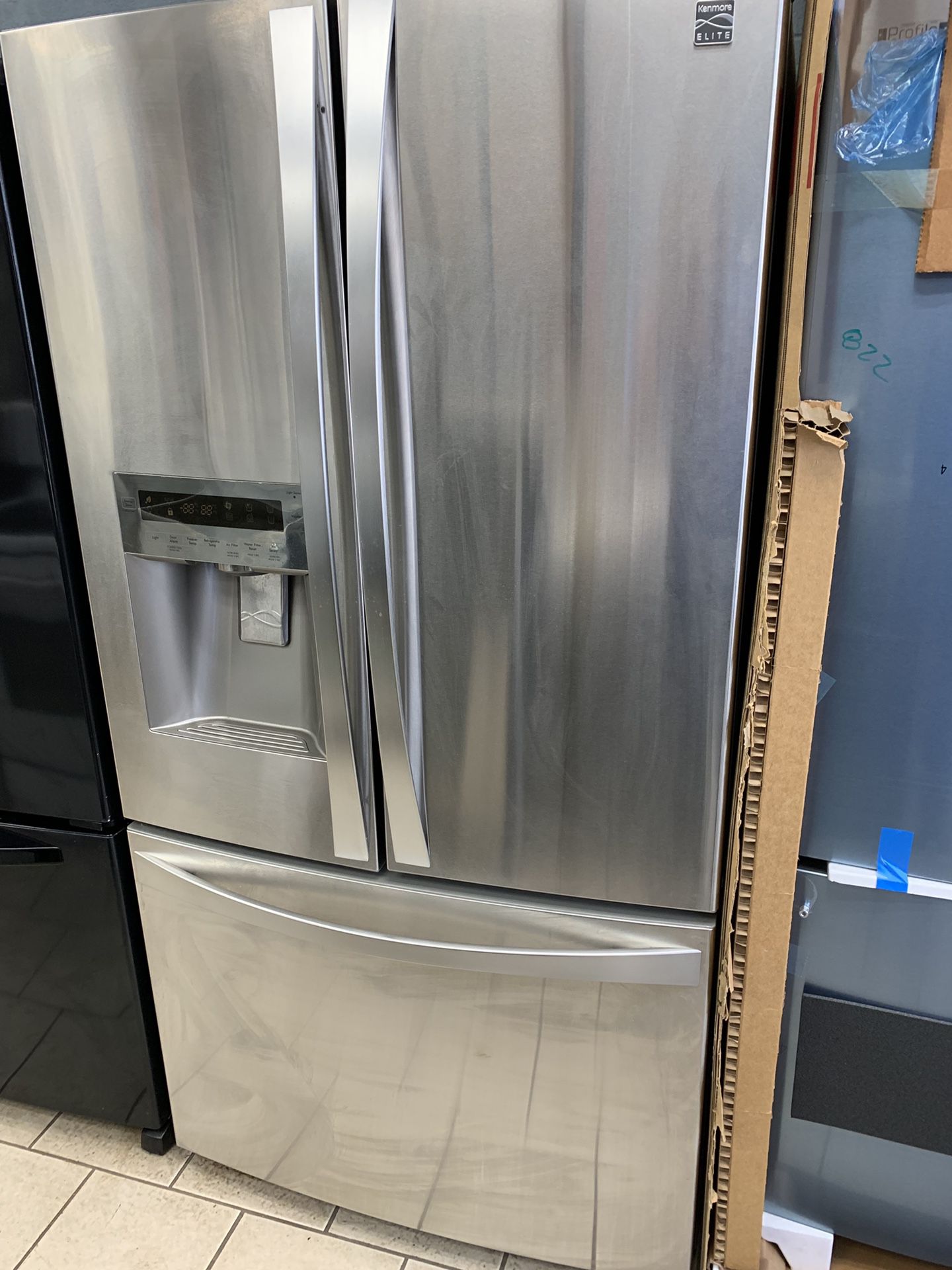 Kenmore elite french door refrigerator