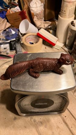 Vintage Toy 1970s Rubber squirrel juggler