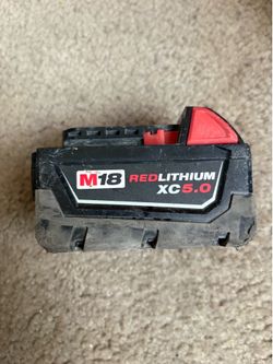 Milwaukee Battery M18 XC 5.0