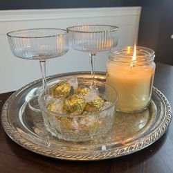 Oneidas Silver 12” Platter