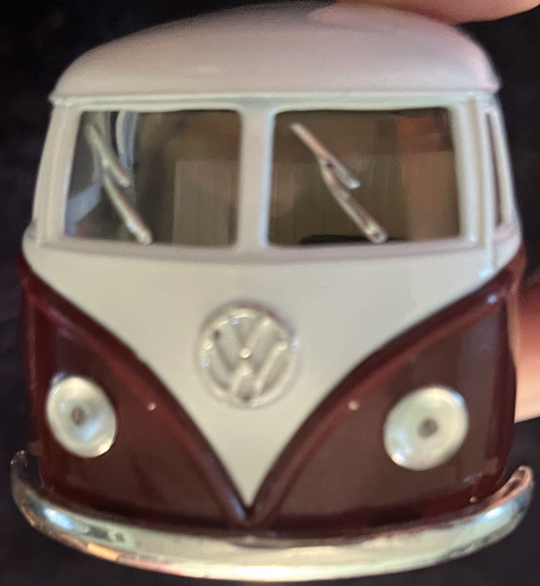 Extremely Popular Red & White Vintage VW Van Collectable Toy Car