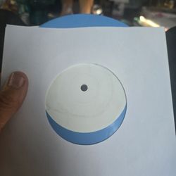 Kraftwerk The Model Blue Vinyl Unmarked Test Pressing 45