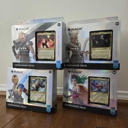Magic the Gathering x Final Fantasy Collector Commander Deck Set